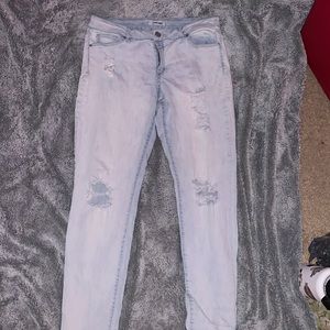 super comfy light wash jeans